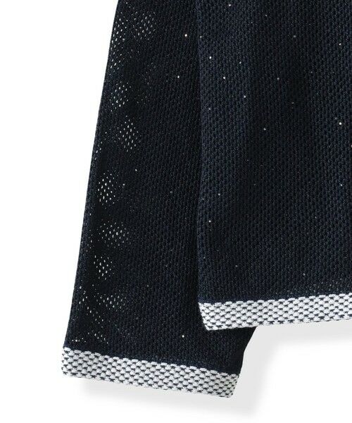 Viaggio Blu / ビアッジョブルー カーディガン・ボレロ | メッシュスパンコールニットカーディガン | 詳細20