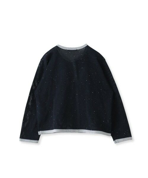 Viaggio Blu / ビアッジョブルー カーディガン・ボレロ | メッシュスパンコールニットカーディガン | 詳細22