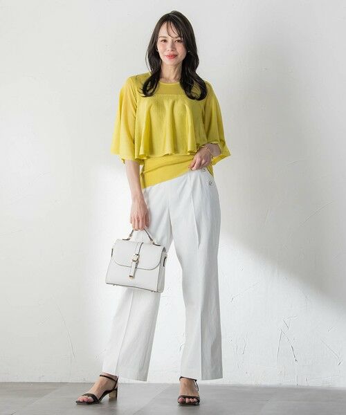 Viaggio Blu / ビアッジョブルー ニット・セーター | ラッフルニット | 詳細12