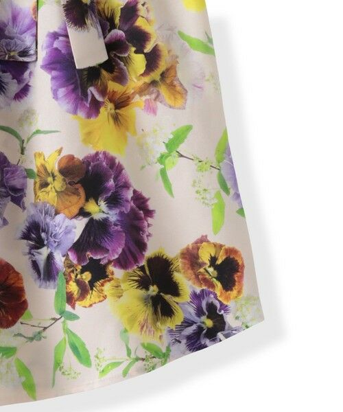 Viaggio Blu / ビアッジョブルー シャツ・ブラウス | 【KEITA KAWASAKI × Viaggio Bluコラボ】パンジープリントブラウス | 詳細29