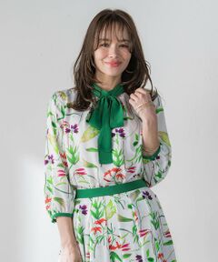 Viaggio Blu / ビアッジョブルー シャツ・ブラウス | 【KEITA KAWASAKI × Viaggio Bluコラボ】リリープリントブラウス