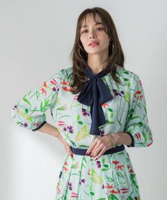 Viaggio Blu / ビアッジョブルー シャツ・ブラウス | 【KEITA KAWASAKI × Viaggio Bluコラボ】リリープリントブラウス