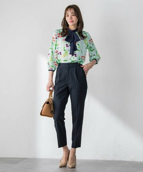 Viaggio Blu / ビアッジョブルー シャツ・ブラウス | 【KEITA KAWASAKI × Viaggio Bluコラボ】リリープリントブラウス | 詳細14