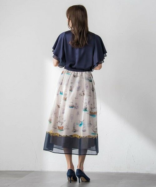 Viaggio Blu / ビアッジョブルー シャツ・ブラウス | ラッフルスリーブブラウス | 詳細12