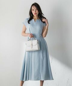 Viaggio Blu / ビアッジョブルー ロング・マキシ丈ワンピース | リネンツイルワンピース