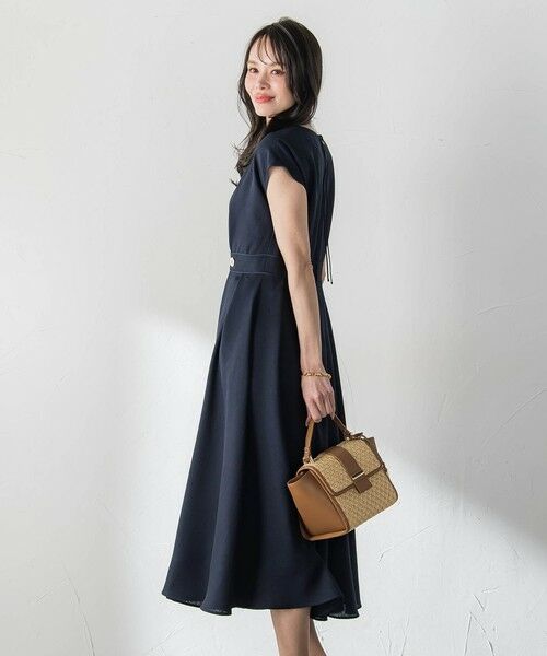 Viaggio Blu / ビアッジョブルー ロング・マキシ丈ワンピース | リネンツイルワンピース | 詳細1