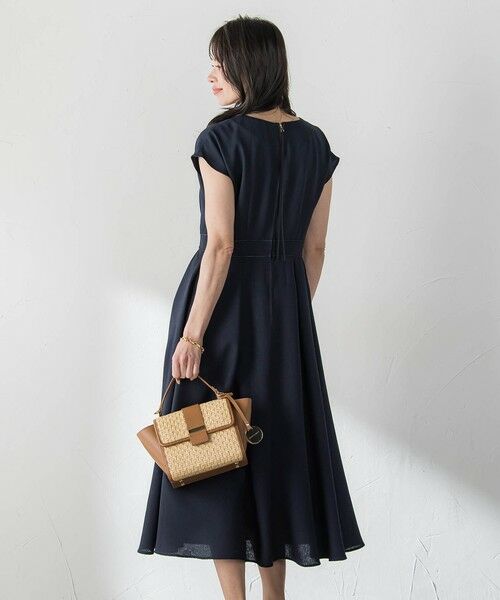 Viaggio Blu / ビアッジョブルー ロング・マキシ丈ワンピース | リネンツイルワンピース | 詳細2