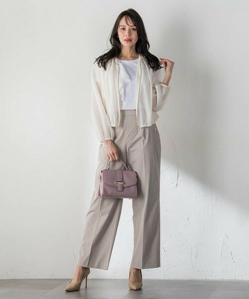 Viaggio Blu / ビアッジョブルー テーラードジャケット | リネンシアーブルゾン | 詳細4