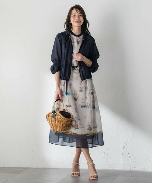 Viaggio Blu / ビアッジョブルー テーラードジャケット | リネンシアーブルゾン | 詳細9