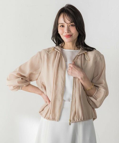 Viaggio Blu / ビアッジョブルー テーラードジャケット | リネンシアーブルゾン | 詳細13