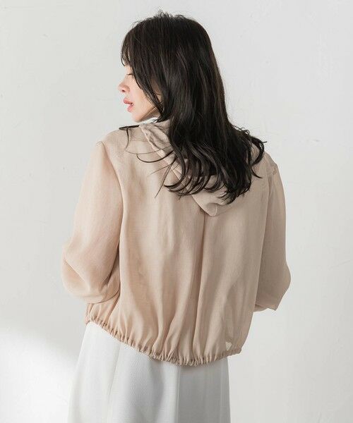 Viaggio Blu / ビアッジョブルー テーラードジャケット | リネンシアーブルゾン | 詳細15