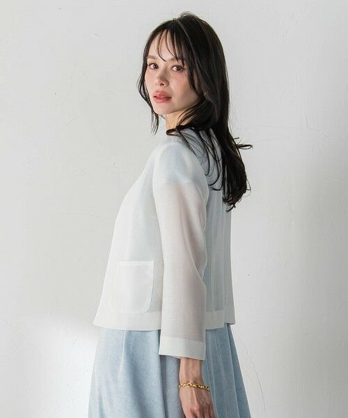 Viaggio Blu / ビアッジョブルー テーラードジャケット | ルフィネレノクロスジャケット | 詳細2