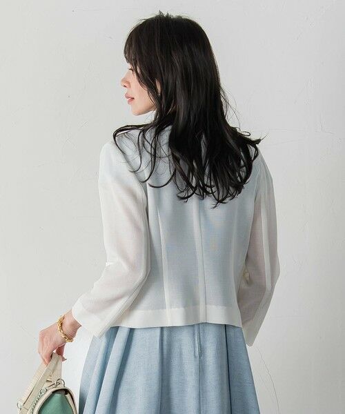 Viaggio Blu / ビアッジョブルー テーラードジャケット | ルフィネレノクロスジャケット | 詳細3