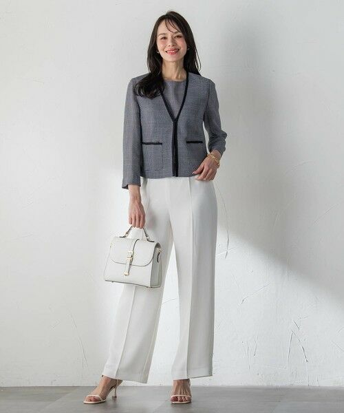 Viaggio Blu / ビアッジョブルー テーラードジャケット | ルフィネレノクロスジャケット | 詳細12