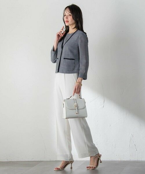 Viaggio Blu / ビアッジョブルー テーラードジャケット | ルフィネレノクロスジャケット | 詳細13