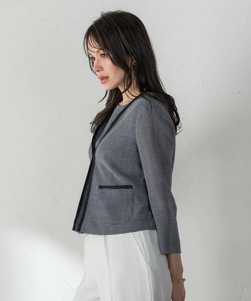 Viaggio Blu / ビアッジョブルー テーラードジャケット | ルフィネレノクロスジャケット | 詳細9