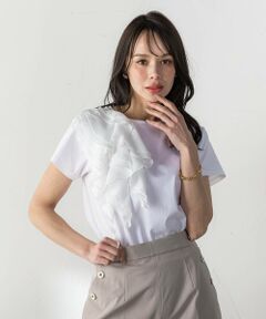 Viaggio Blu / ビアッジョブルー カットソー | アシメラッフルカットソー