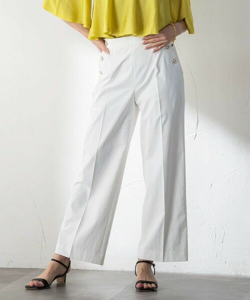 Viaggio Blu / ビアッジョブルー その他パンツ | マリンストレートワイドパンツ | 詳細2