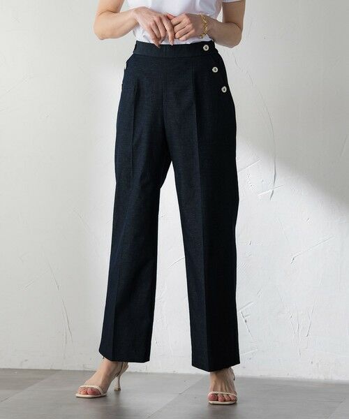 Viaggio Blu / ビアッジョブルー その他パンツ | マリンストレートワイドパンツ | 詳細10