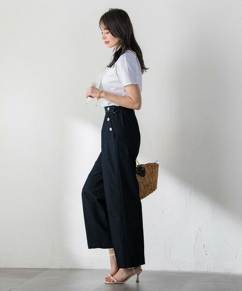 Viaggio Blu / ビアッジョブルー その他パンツ | マリンストレートワイドパンツ | 詳細14