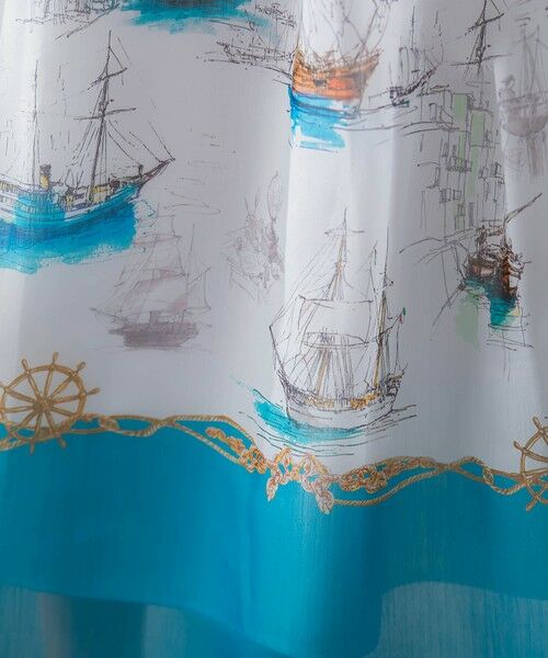 Viaggio Blu / ビアッジョブルー ミニ・ひざ丈スカート | Marine Voyageスカート | 詳細16