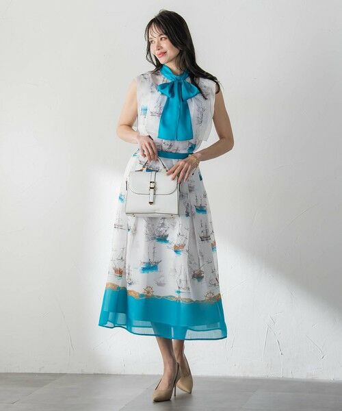 Viaggio Blu / ビアッジョブルー ミニ・ひざ丈スカート | Marine Voyageスカート | 詳細4