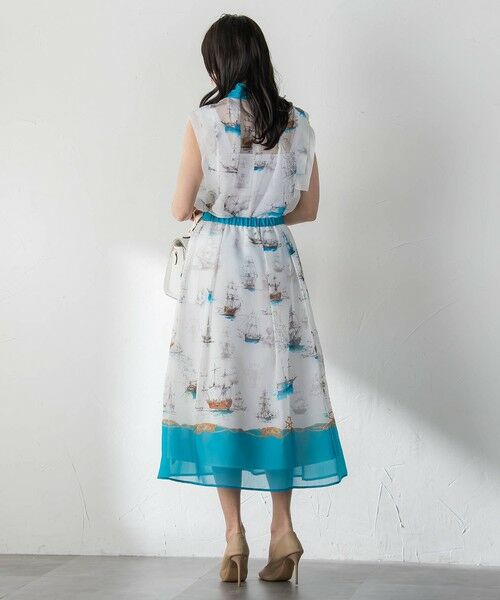 Viaggio Blu / ビアッジョブルー ミニ・ひざ丈スカート | Marine Voyageスカート | 詳細6