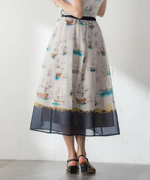 Viaggio Blu / ビアッジョブルー ミニ・ひざ丈スカート | Marine Voyageスカート | 詳細19