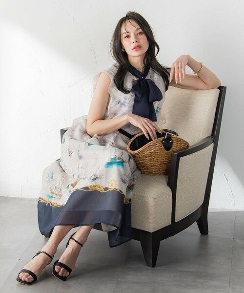 Viaggio Blu / ビアッジョブルー ミニ・ひざ丈スカート | Marine Voyageスカート | 詳細21