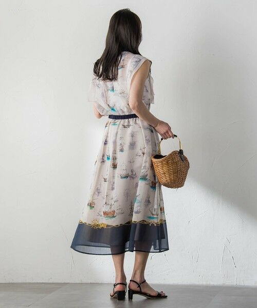 Viaggio Blu / ビアッジョブルー ミニ・ひざ丈スカート | Marine Voyageスカート | 詳細24