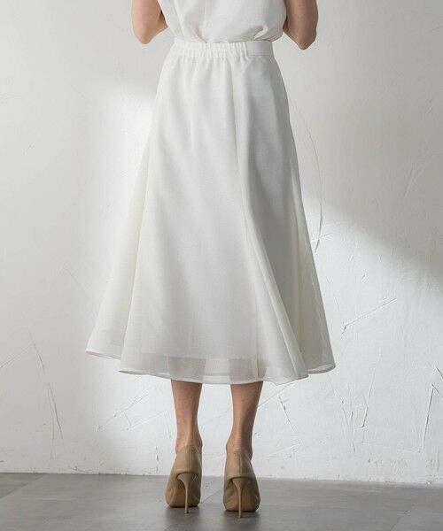 Viaggio Blu / ビアッジョブルー ミニ・ひざ丈スカート | ルフィネレノクロススカート | 詳細3