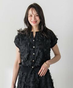 Viaggio Blu / ビアッジョブルー ニット・セーター | チュールドッキングニットカーディガン