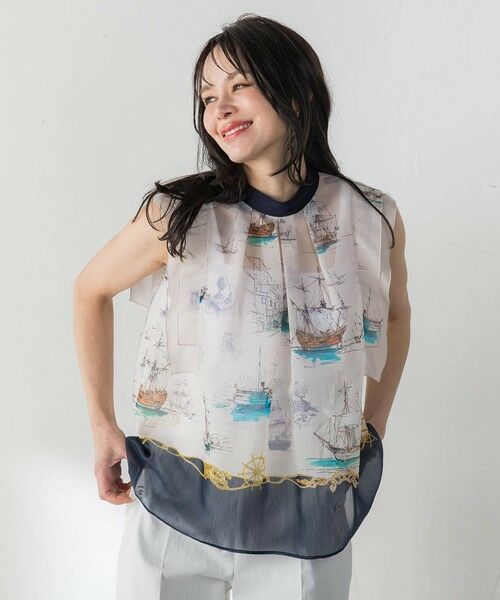 Viaggio Blu / ビアッジョブルー シャツ・ブラウス | Marine Voyageブラウス | 詳細21