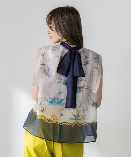 Viaggio Blu / ビアッジョブルー シャツ・ブラウス | Marine Voyageブラウス | 詳細27