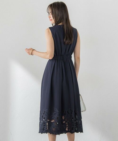 Viaggio Blu / ビアッジョブルー ロング・マキシ丈ワンピース | レースエンブロイダリーワンピース | 詳細3