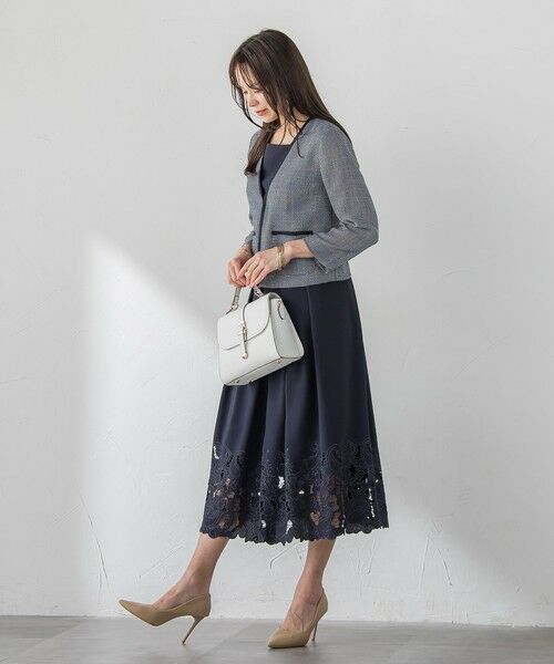 Viaggio Blu / ビアッジョブルー ロング・マキシ丈ワンピース | レースエンブロイダリーワンピース | 詳細9