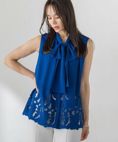 Viaggio Blu / ビアッジョブルー シャツ・ブラウス | レースエンブロイダリーブラウス