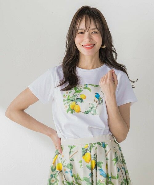 Viaggio Blu / ビアッジョブルー カットソー | レモンプリントTシャツ | 詳細1