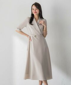 Viaggio Blu / ビアッジョブルー ロング・マキシ丈ワンピース | テーラードカラーワンピース