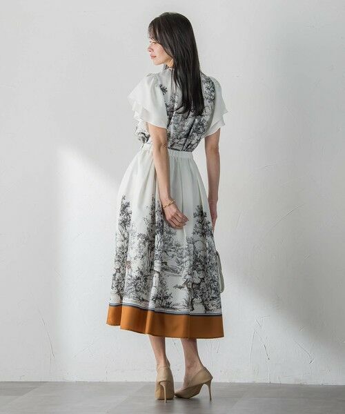 Viaggio Blu / ビアッジョブルー ミニ・ひざ丈スカート | バンビプリントスカート | 詳細8