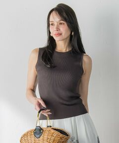 Viaggio Blu / ビアッジョブルー ニット・セーター | LUCINDAリブノースリーブニット