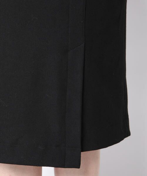 VICKY / ビッキー ミニ・ひざ丈スカート | 両面起毛ジップタイトスカート | 詳細4