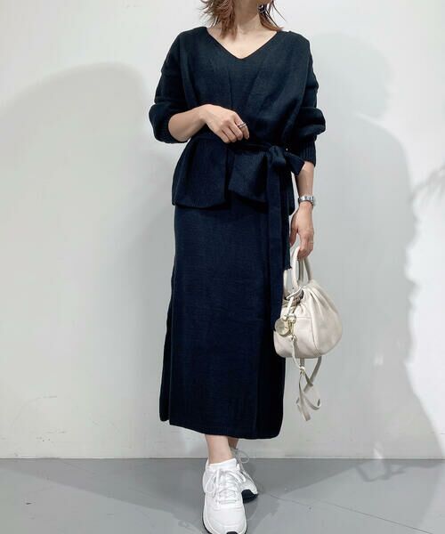 セール 2点セット カーディガン付きニットワンピース ワンピース Vicky ビッキー ファッション通販 タカシマヤファッションスクエア