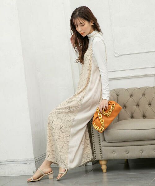 セール 異素材キャミワンピース ワンピース Vicky ビッキー ファッション通販 タカシマヤファッションスクエア