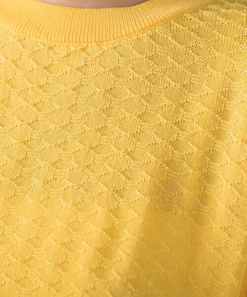 VICKY / ビッキー ニット・セーター | 柄編みチューリップ袖プルオーバー《手洗い可能》 | 詳細23