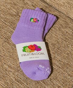 【FRUIT OF THE LOOM 】裏起毛あったかネオンソックス