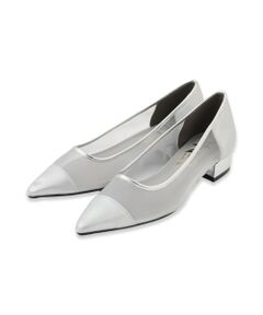 VICKY / ビッキー フラットシューズ | 【S〜LLサイズ】ポインテッドトゥシアードットパンプス