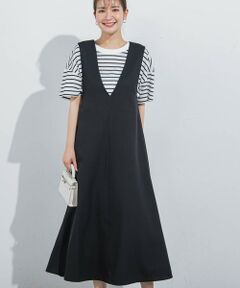 VICKY / ビッキー ロング・マキシ丈ワンピース | 【大人ワンピ】前後2WAYワンピース≪洗濯機で洗える≫