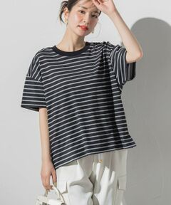 【着回し抜群】ボーダーTシャツ≪手洗い可能≫