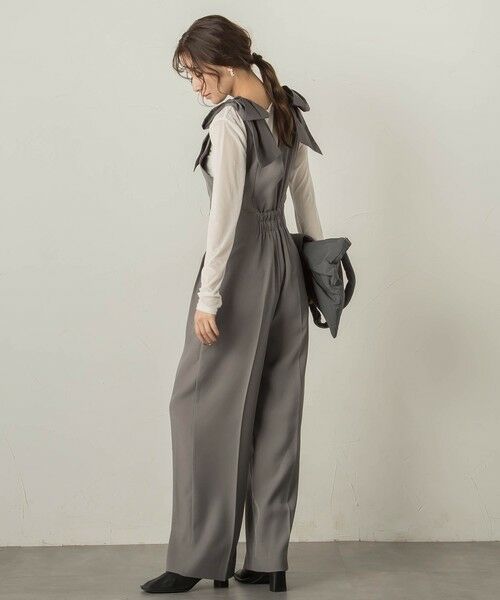 VICKY / ビッキー サロペット・オールインワン | リボンショルダーサロペット≪手洗い可能≫ | 詳細16